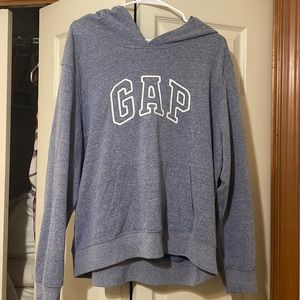 Gap XXL heather blue sweatshirt/hoodie